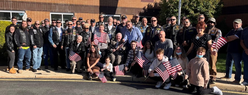 Township, and Bikers Honor WWII Veteran Who Turned 100 Years&nbsp;Old
