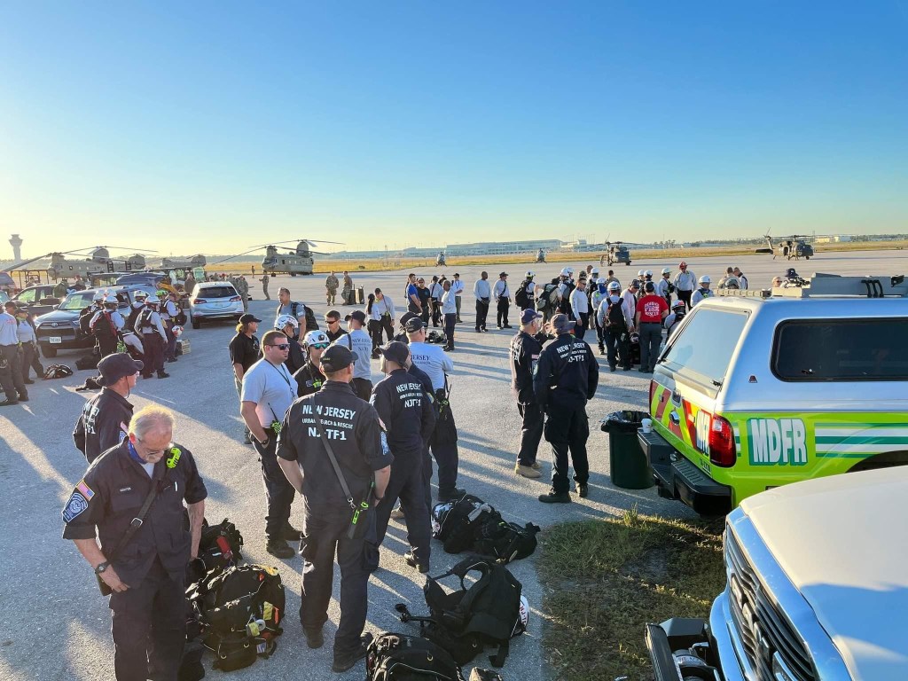 NJ Task Force One Still Doing Search and Rescue Operations in&nbsp;Florida