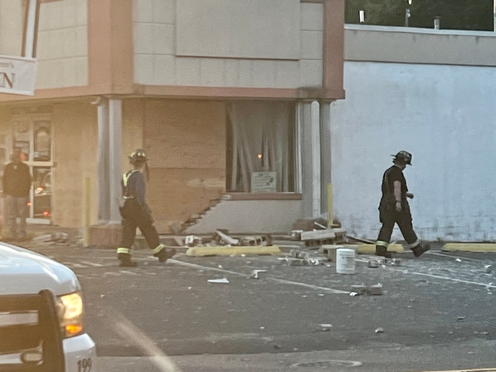 Car Drives Through Brick&nbsp;Deli