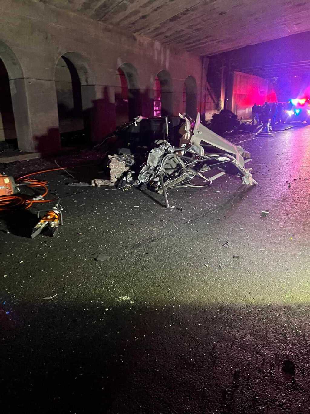 Serious Crash Splits Car in Half, Closes Route&nbsp;130