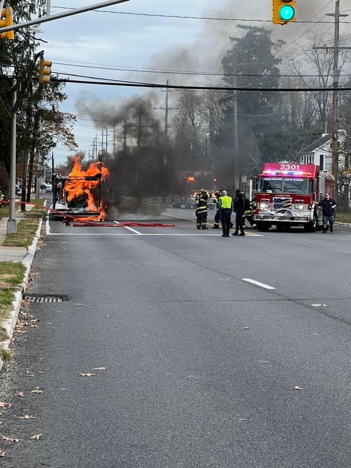 Firefighters Respond to Truck&nbsp;Fire