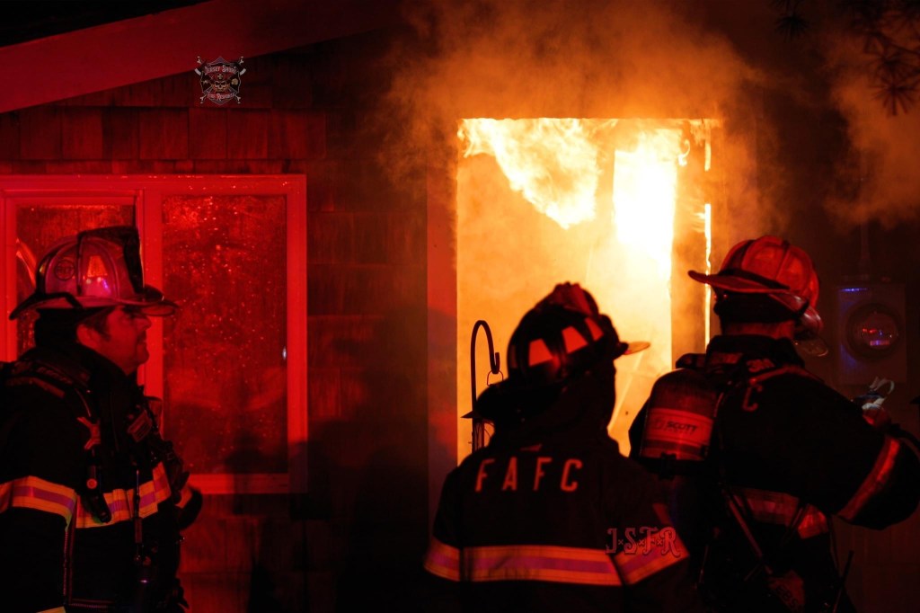 Photos of Yesterdays Blaze in&nbsp;Howell