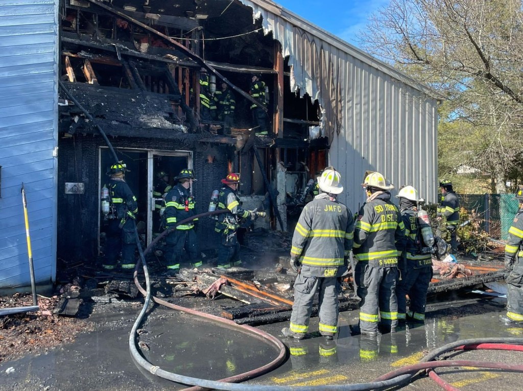 Photos of Yesterdays Blaze in&nbsp;Jackson