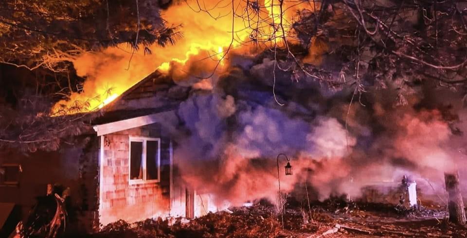 Fire Department Issues Update on Fire on Hulses Corner Road last&nbsp;night