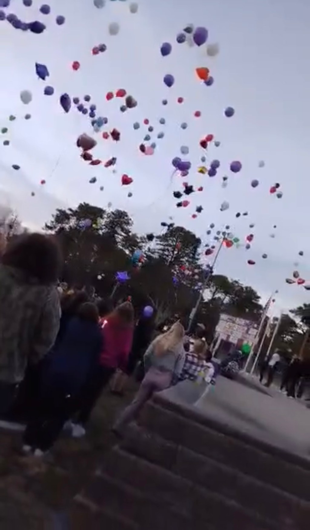 Hundreds of People Attend Balloon Raising For Adriana&nbsp;Kuch