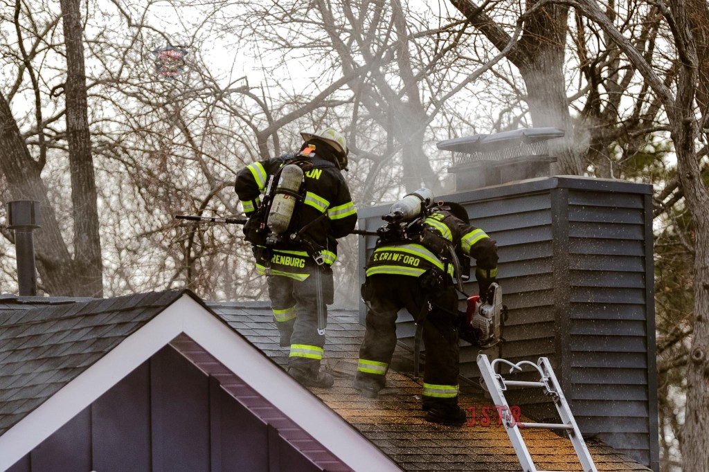 (Photos) Structure Fire in Brick&nbsp;Today