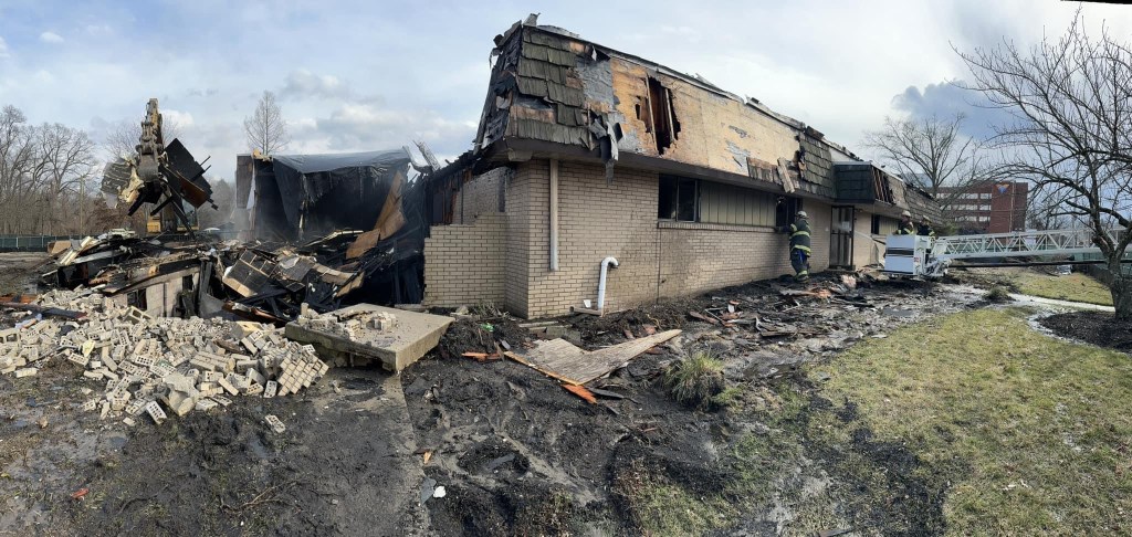 Firefighter Injured Fighting Blaze in Vacant Medical&nbsp;Building