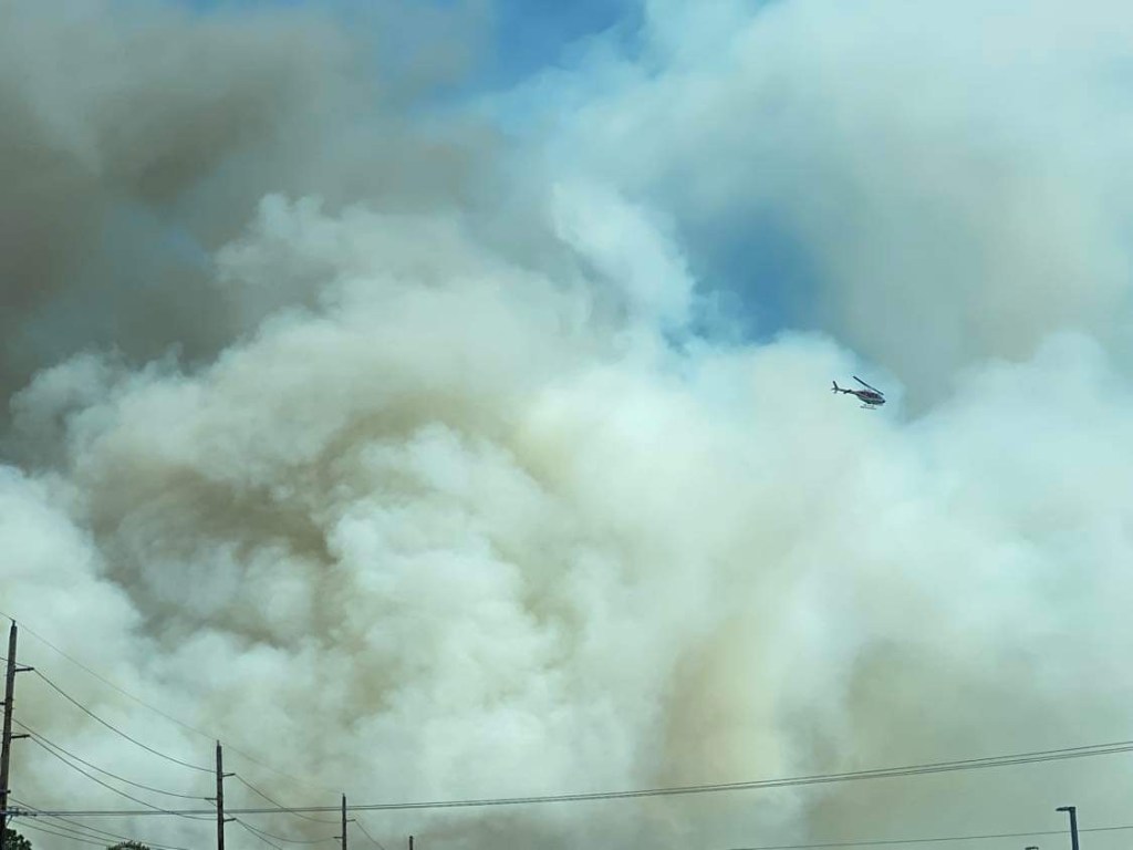 Firefighters Responding to Numerous Calls as  Forest Fire Threatens Over 400&nbsp;Acres