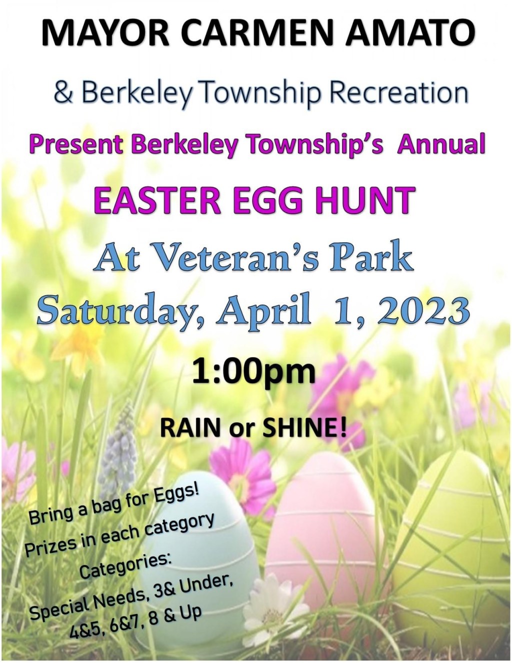 Easter Egg Hunt Coming&nbsp;Soon