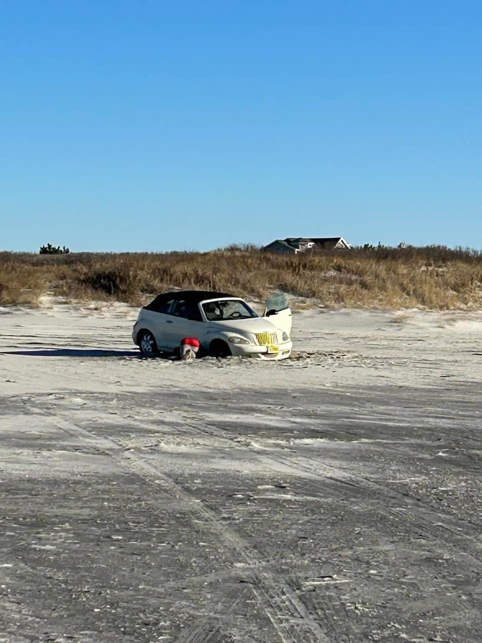 Dumbass Gets Car Stuck on&nbsp;Beach