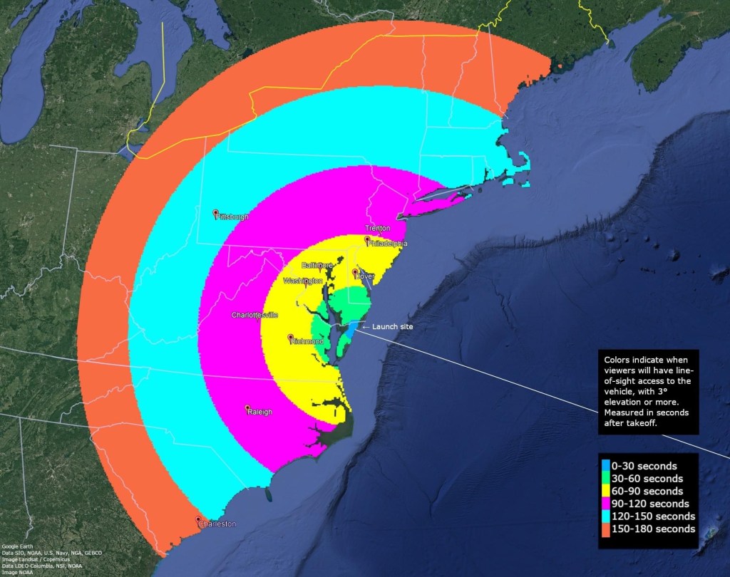 Rocket Launch Tonight To Be Visible in&nbsp;NJ