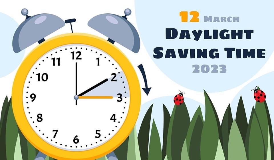 Reminder Daylight Savings Time is Coming This&nbsp;Weekend