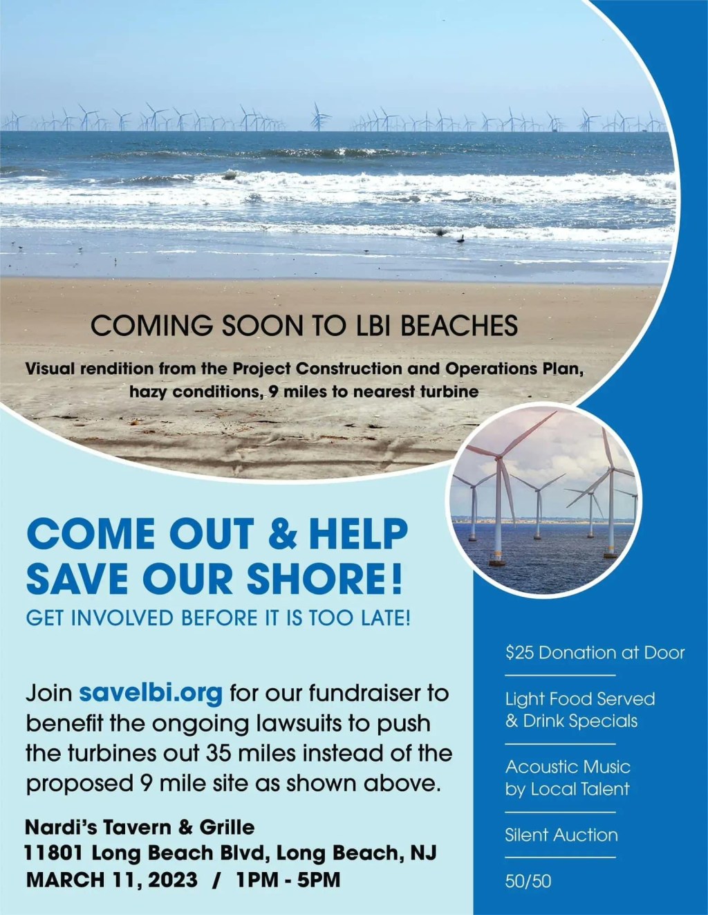 Fundraiser Supporting Litigation Over Wind&nbsp;Turbines