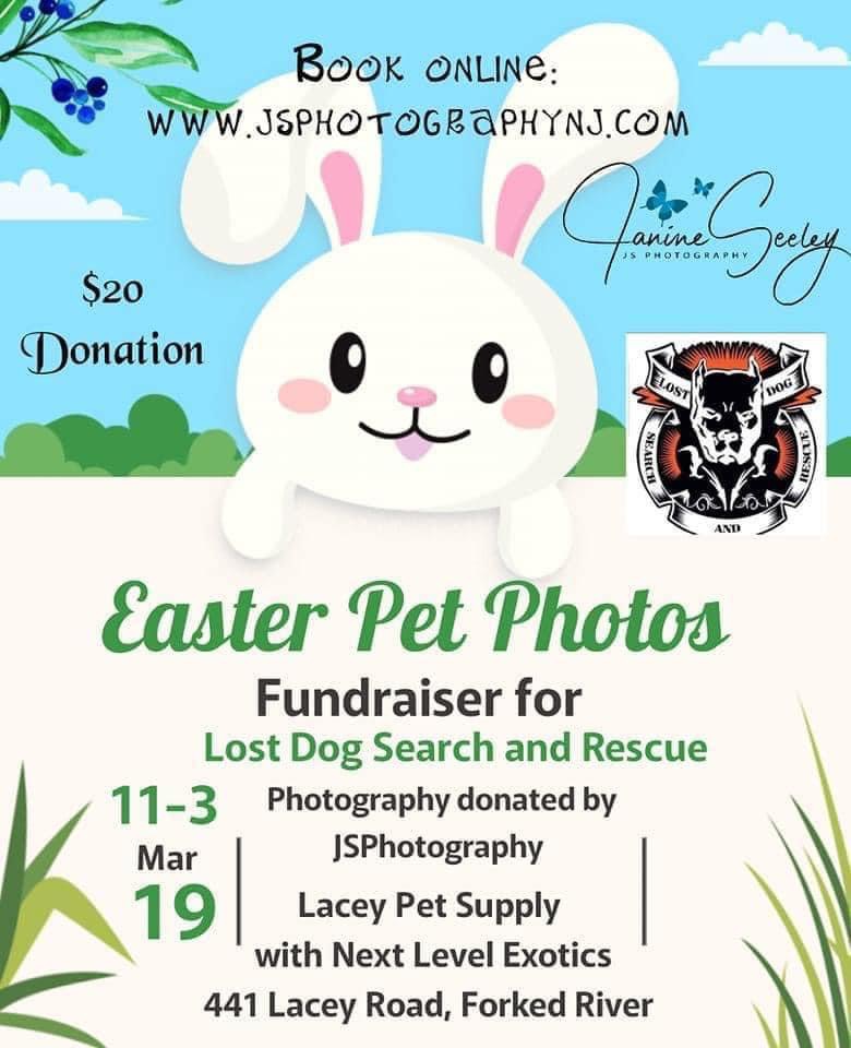Easter Bunny Pictures With Your Pet&nbsp;Fundraiser