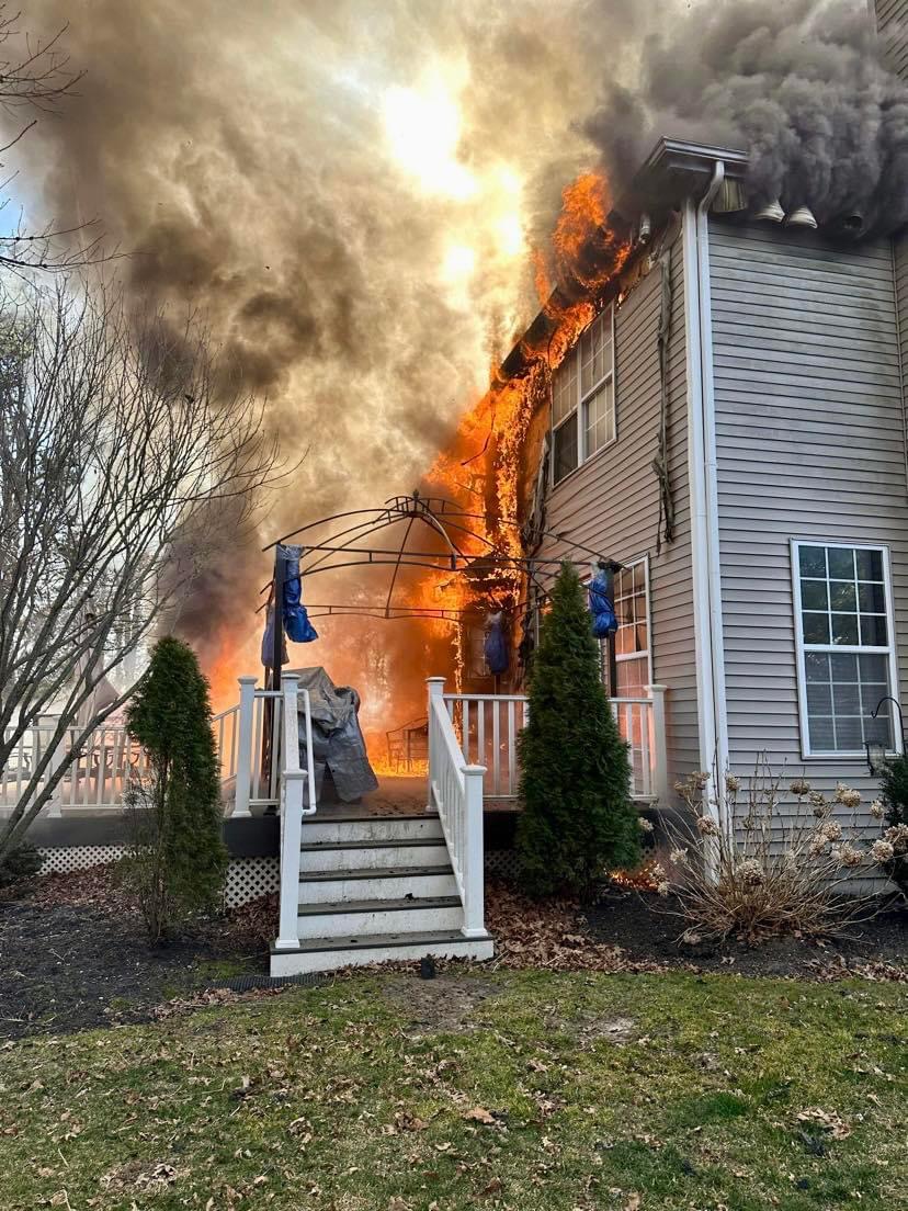 Fire Department Releases Info on Structure Fire in Tinton Falls&nbsp;Yesterday