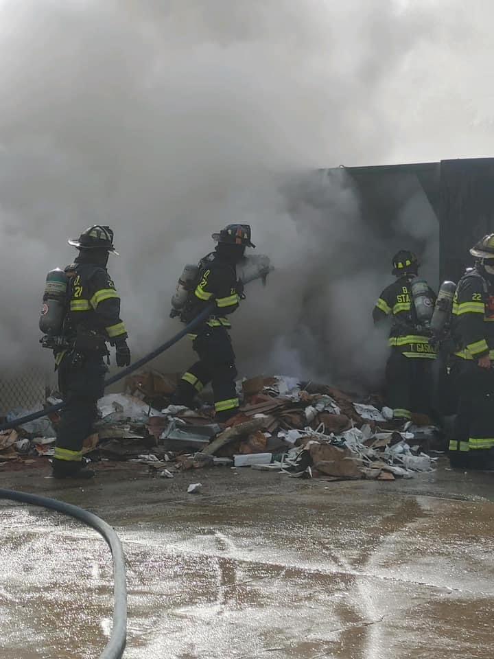 Firefighters Respond to Large Dumpster&nbsp;Fire