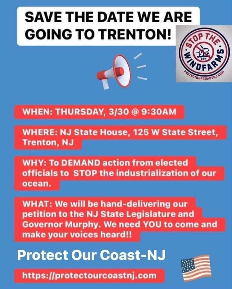 Make Your Voice Heard in Trenton This Week to Stop Industrializing Our&nbsp;Oceans!