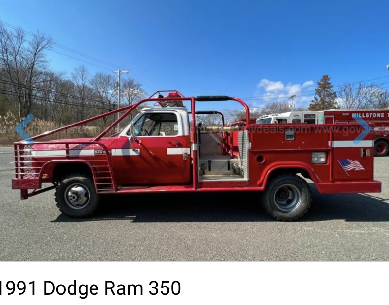 Ever Think of Buying a Fire Department Brush&nbsp;Truck?