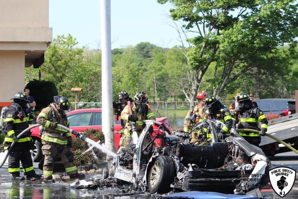 Car Bursts Into Flames After&nbsp;Crash
