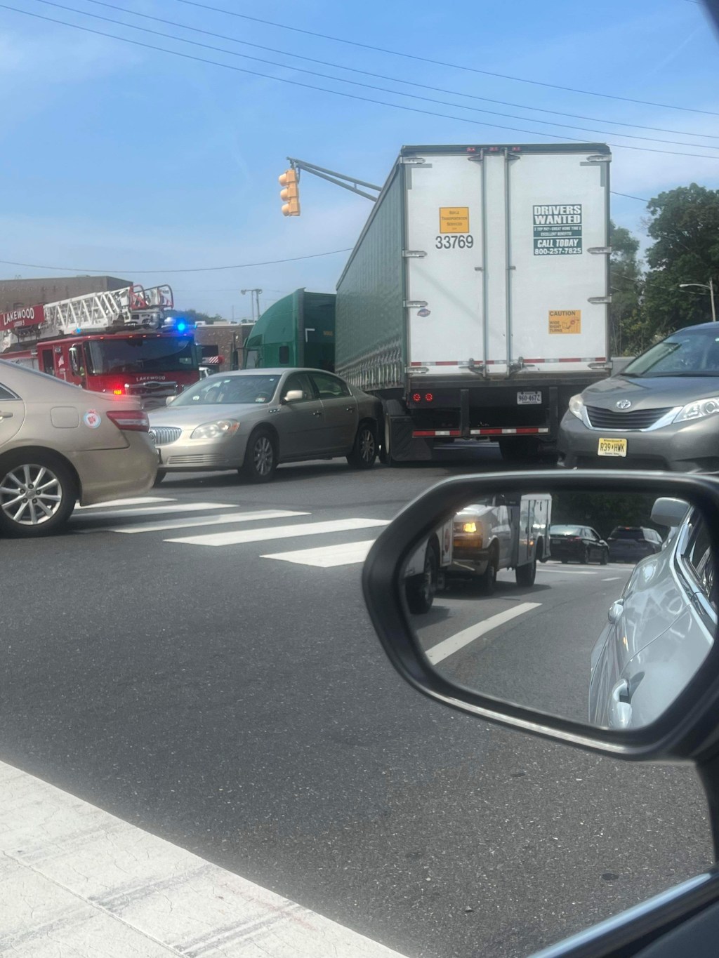 Crash Involving Truck on Route&nbsp;9