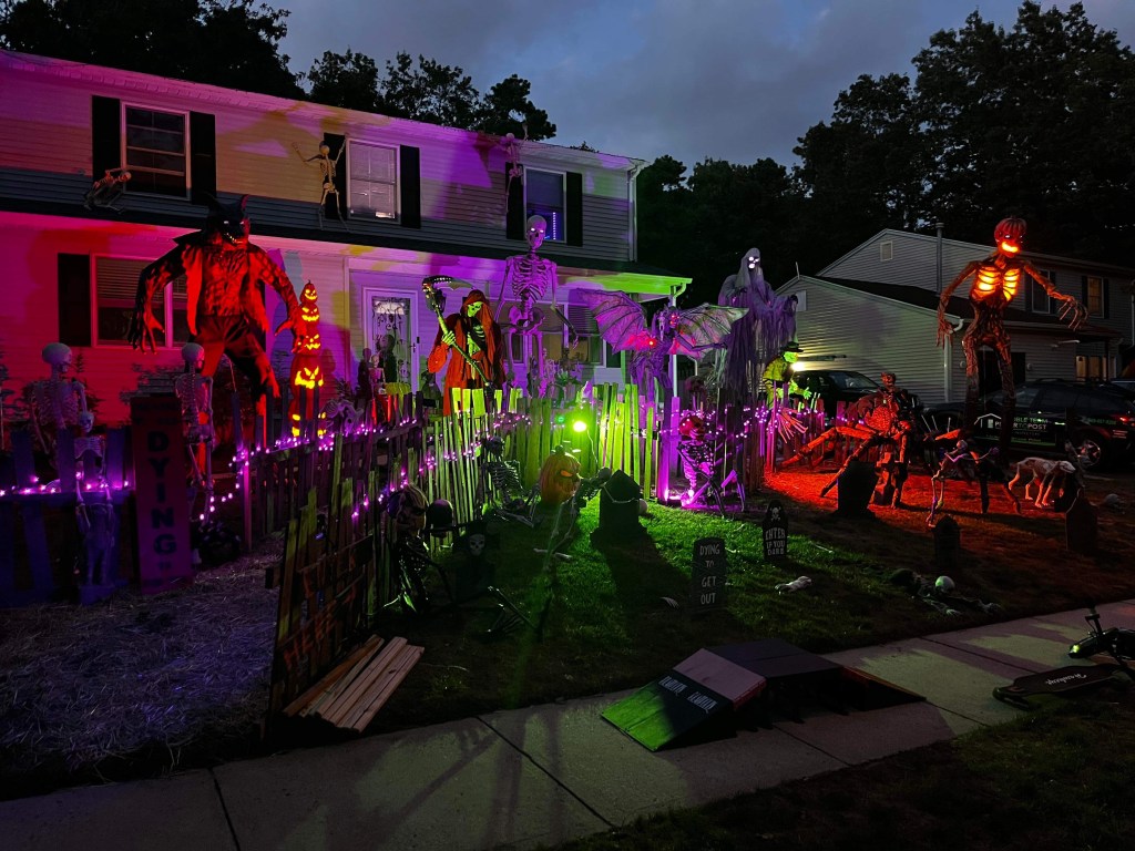 Combat Veteran Raising Money for Combat Veterans doing Halloween&nbsp;Display